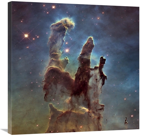 Global Gallery GCS-456007-3030-142 30 x 30 in. 2014 Hubble WFC3-UVIS H