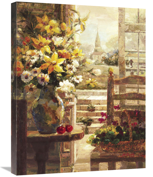 Global Gallery GCS-128076-2228-142 22 x 28 in. Jans Bouquet Art Print 