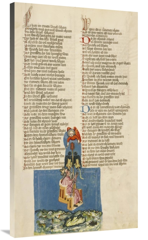 Global Gallery GCS-454742-44-142 44 in. Alexander the Great in the Air