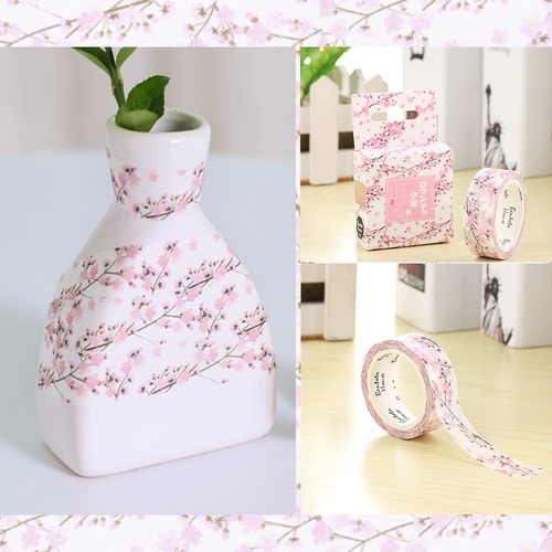 Romantic Cherry blossoms Decorative Washi Tape