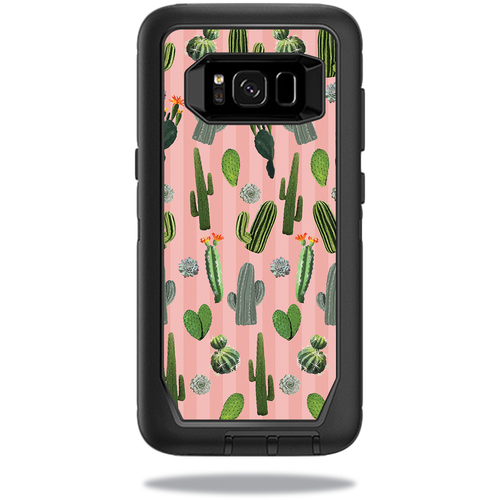MightySkins OTDSGS8-cactus garden Skin for Otterbox Defender Samsung G