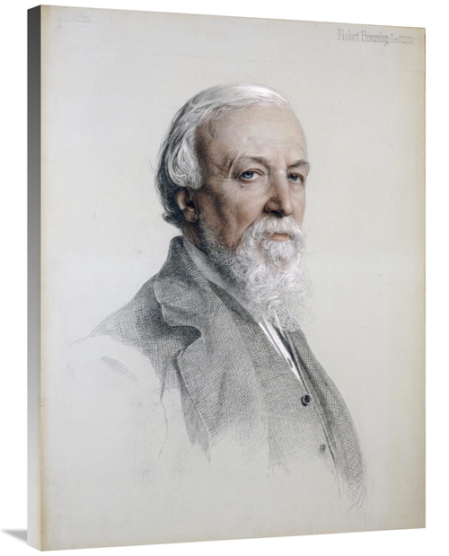 Global Gallery GCS-267233-36-142 36 in. Portrait of Robert Browning Ar