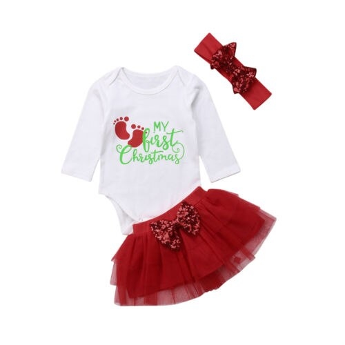 Brand New Cute Newborn Baby Girl Christmas
