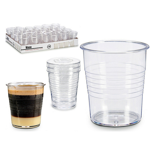 Set of glasses Transparent Plastic (3 Pieces)