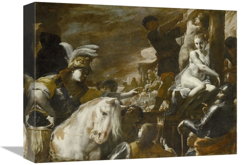 Global Gallery GCS-459989-1216-142 12 x 16 in. Clorinda Rescuing Sofro