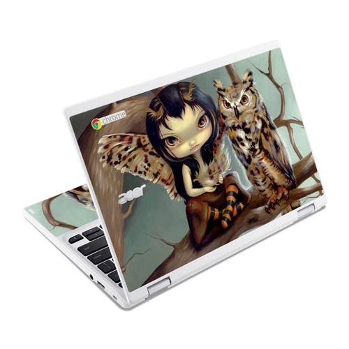 Jasmine Becket-Griffith ACR11-OWLYN Acer Chromebook R11 Skin - Owlyn