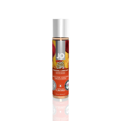 JO H2O Peachy Lips Flavored Water-Based Lubricant 1 oz.