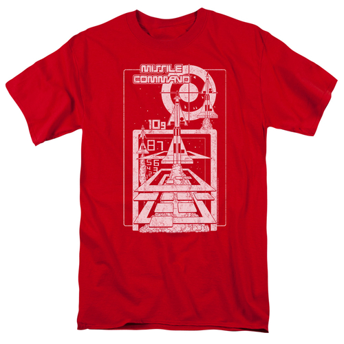 Trevco ATRI139-AT-6 Atari Lift Off-S by S Adult Short Sleeve Shirt&#44