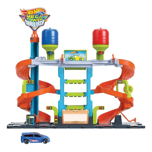 Activity centre Hot Wheels Mega Tower Carwash 41,55 x 51,77 cm