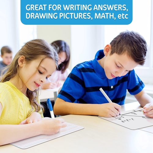 5 Dry Erase Lapboard 9x12 in for Students   Classroom   Lined Mini