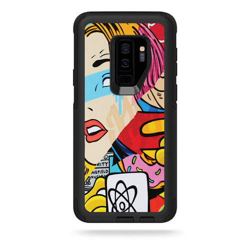 MightySkins OTCSGS9PL-cartoon mania Skin for Otterbox Commuter Samsung