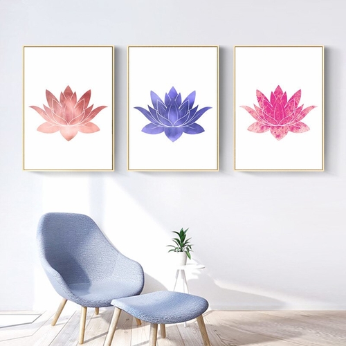 Minimalist Art Canvas Painting Botanical Prints