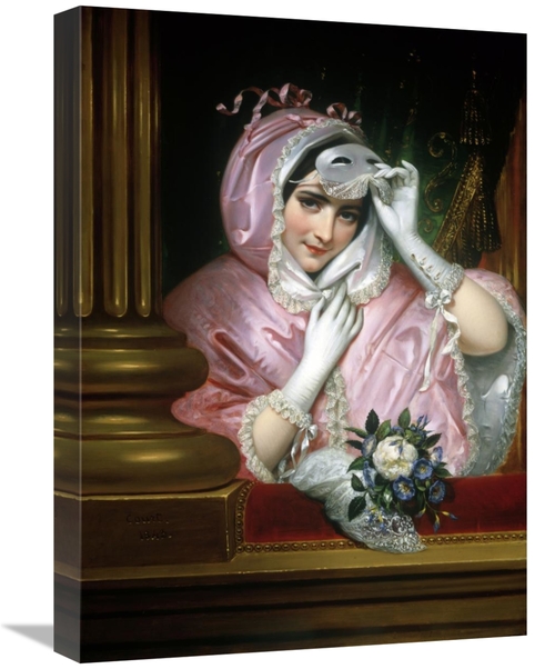 Global Gallery GCS-277135-22-142 22 in. The Mask Art Print - Joseph De