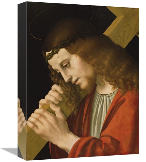 Global Gallery GCS-456118-1216-142 12 x 16 in. Christ Carrying the Cro