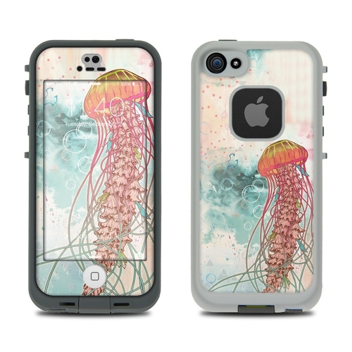 DecalGirl LCF5-JELLYFISH Lifeproof iPhone 5S Fre Case Skin - Jellyfish