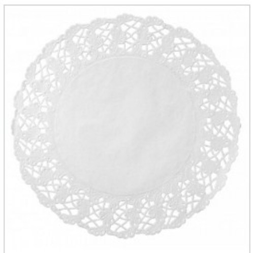 Hoffmaster 500259 CPC 14 in. Kenmore Round Cake Lace, Case of 1000