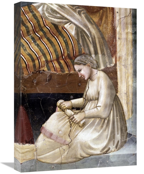 Global Gallery GCS-277699-22-142 22 in. Birth of the Virgin - Detail A