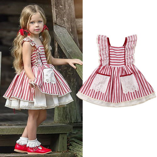 Toddler Baby Girls Kids 2 7Y Casual Summer Tutu