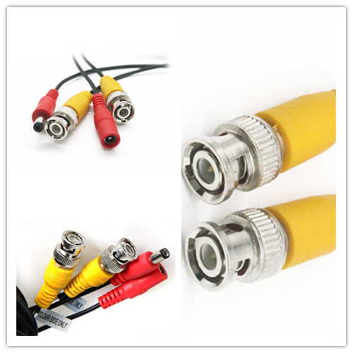 5/10/15/20/30m CCTV Cable BNC & DC Plug DVR Video