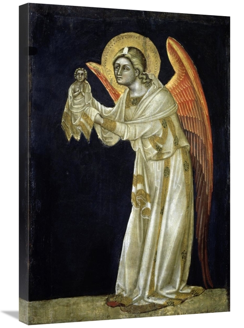 Global Gallery GCS-276569-30-142 30 in. Angel Art Print - Guariento Di