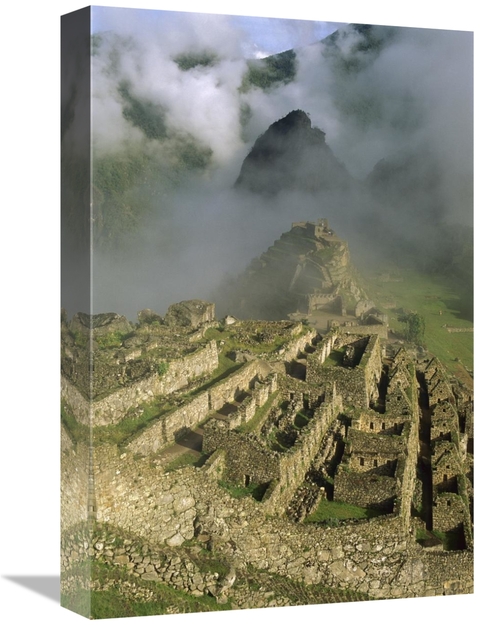 Global Gallery GCS-453507-1218-142 12 x 18 in. Ruins of Machu Picchu&#