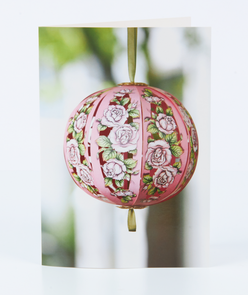 Ducklingcards 3D greeting cards - Rose Flower Ball