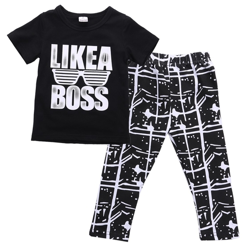 Baby Kids Boys Cool Boss Outfits  Babies Boy