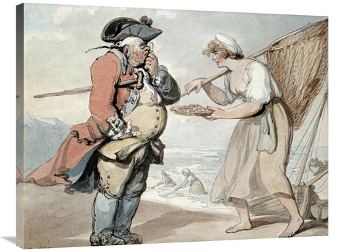 Global Gallery GCS-267210-36-142 36 in. A Shrimp Art Print - Thomas Ro