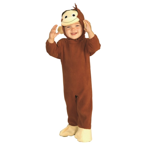 Rubies Costumes 271956 Curious George Infant Costume, 6-12 Months
