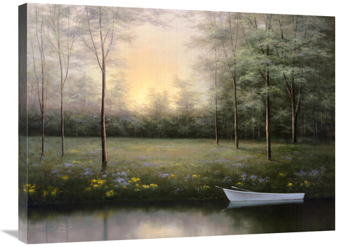 Global Gallery GCS-125772-2432-142 24 x 32 in. Secret Glen Art Print -