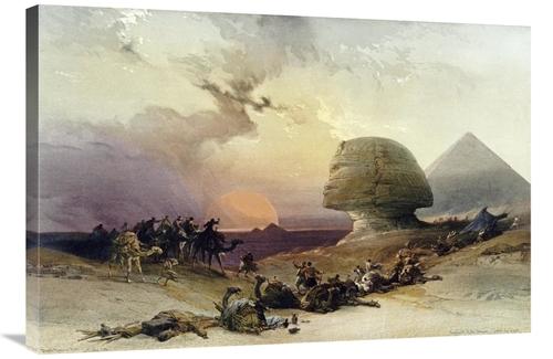 Global Gallery GCS-268468-36-142 36 in. Approach of the Simoom - Deser