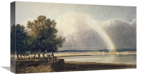 Global Gallery GCS-282131-22-142 22 in. Rainbow on the Exe Art Print -