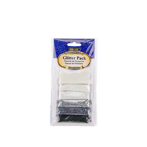 Iridescent Color Glitter Pack - 2g, 6 Count