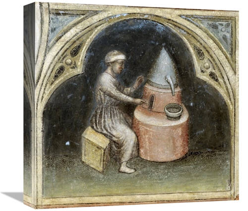 Global Gallery GCS-280637-16-142 16 in. Alchemist Art Print - Unknown