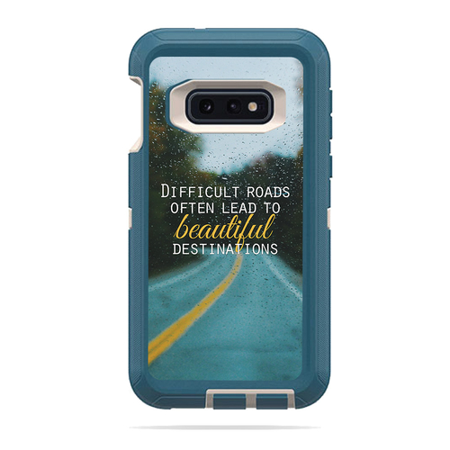 MightySkins OTDESG10E-Difficult Roads Skin for Otterbox Defender Samsu