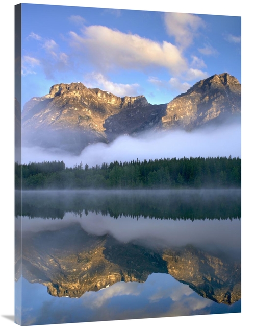 Global Gallery GCS-452114-3040-142 30 x 40 in. Morning Light on Mt Kid