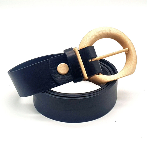 Luxury Wood Belt Fuji Heart 400