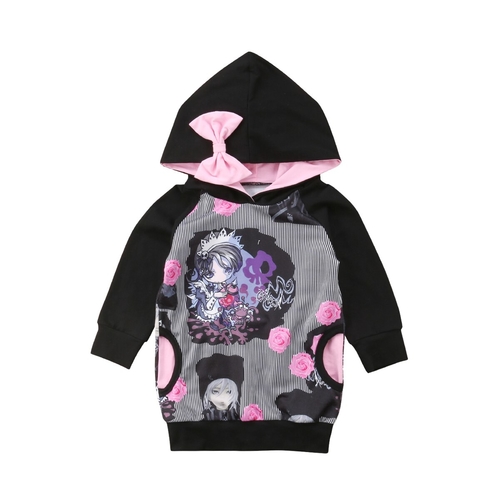 Toddler Baby Girls Fashion Lovely Autumn Hoodies