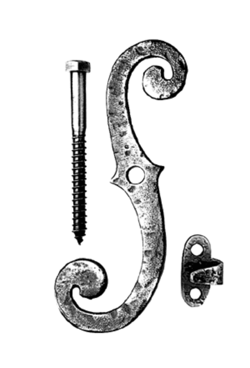 Acorn AK4BQ AL74 7 Inch Shutter Dog  Wood