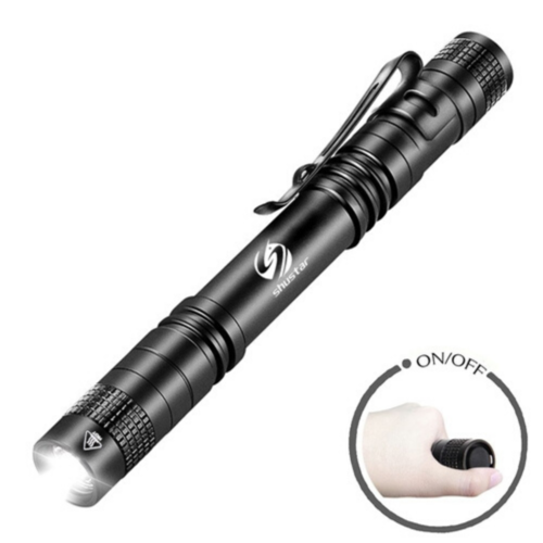 Pen Light Mini Portable LED Flashlight 1000 lumens