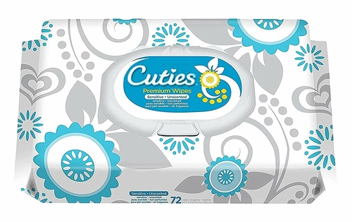 McKesson Disposable Baby Wipes. Pack of 72 Non-Sterile Pre-Moistened