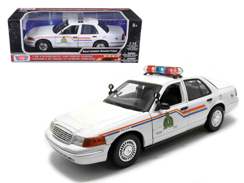 2001 Ford Crown Victoria Royal Canadian Mounted Police Car 1/18