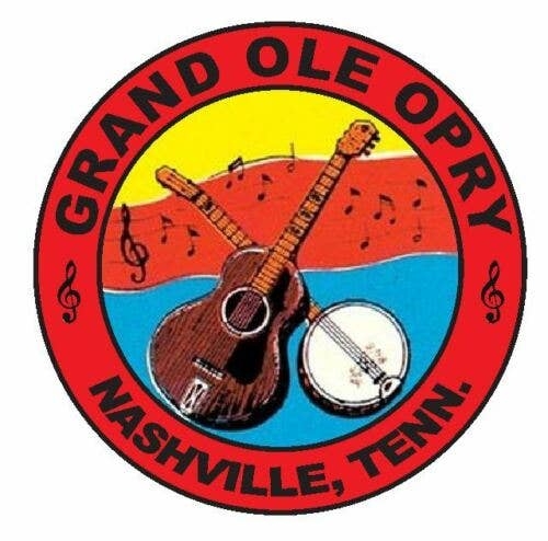 3 Inch Cloth Patch Grand Ole Opry