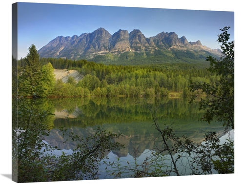 Global Gallery GCS-397194-2835-142 28 x 35 in. Yellowhead Mountain & Y