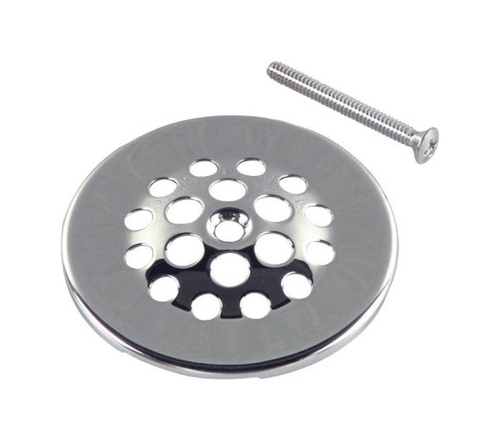 Danco 9D00088921 3.37 in. Screw-in Shower Drain Strainer  Chrome