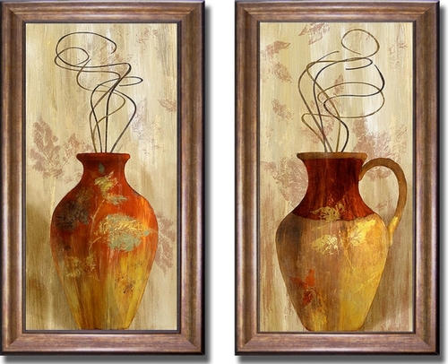 Artistic Home Gallery 1224633BR Fall Vessel I & II by Lanie Loreth Pre