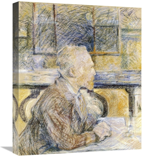 Global Gallery GCS-278190-22-142 22 in. Portrait of Van Gogh Art Print