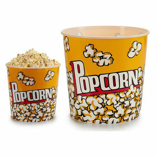 Bucket PopCorn 5 L Large (21,5 x 20 x 21,5 cm)