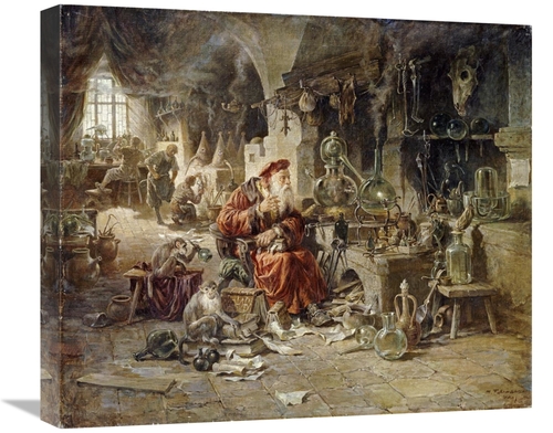 Global Gallery GCS-267999-22-142 22 in. The Alchemist Art Print - Max 