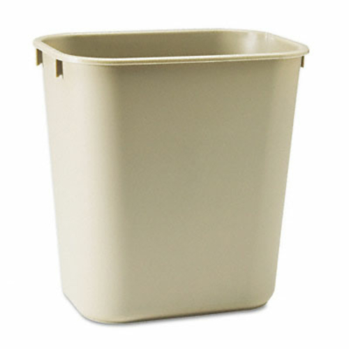 Rubbermaid 295500BG Soft Molded Plastic Wastebasket  Plastic  Rectangu